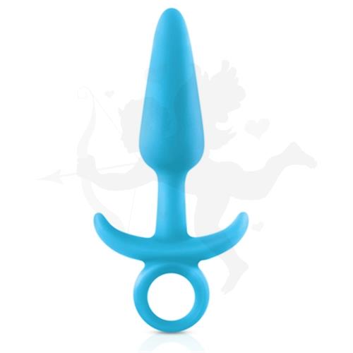 Plug anal Firefly Medium celeste aterciopelado