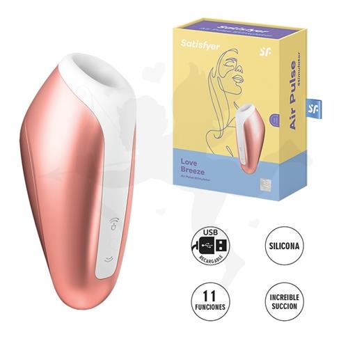 Love Brezze Succionador de clitoris con carga USB